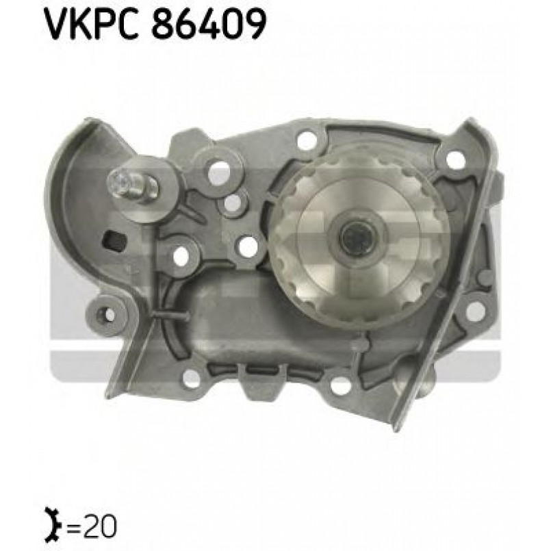 VKPC 86409 SKF - Насос охолоджуючої рідини